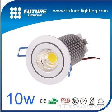 NWE design 2013  Epistar 10W high power led recessed COB down light